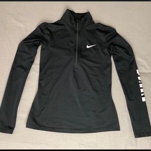 Nike Black Half-Zip